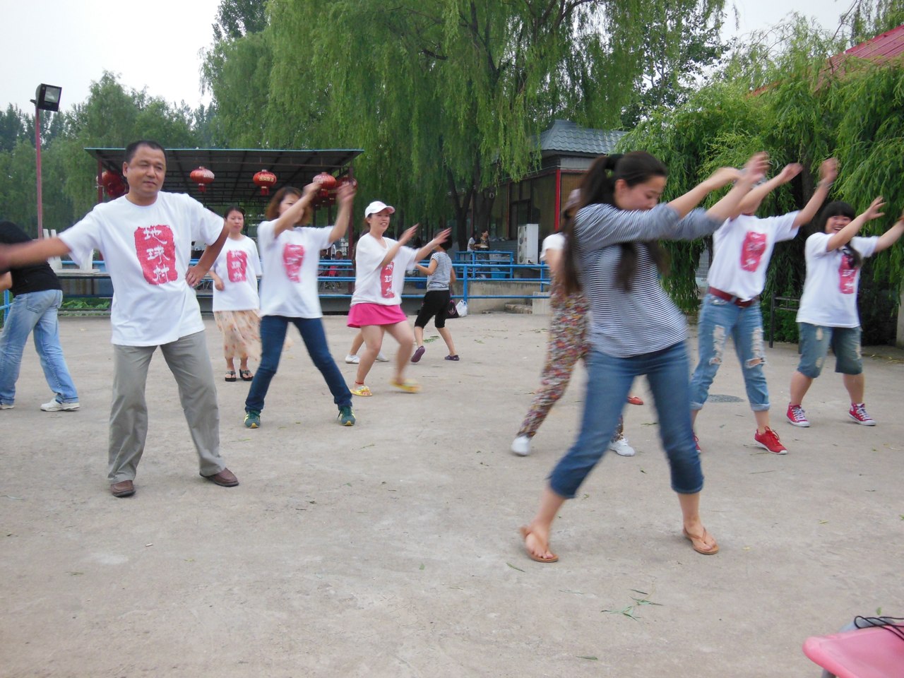 Spring camping in Hong Luo Temple  of 2014