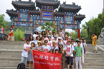 Spring camping in Hong Luo Temple  of 2014