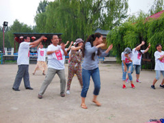 Spring camping in Hong Luo Temple  of 2014